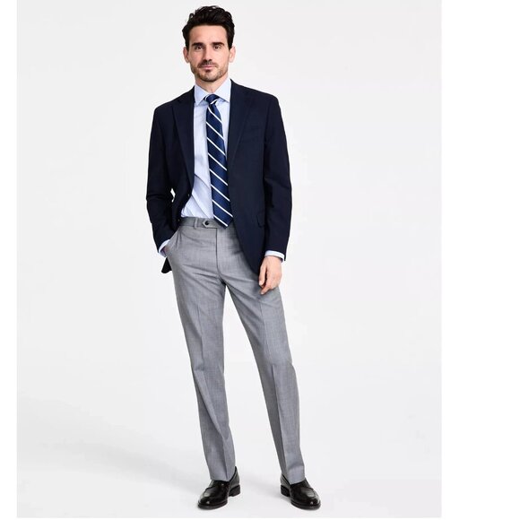 New Michael Kors Men's Classic-Fit Twill Blazer Size 44S